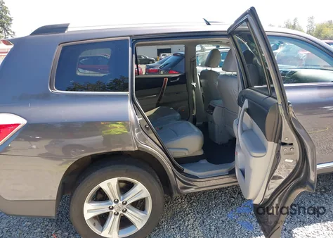 2012 Toyota Highlander Limited V6 from USA, damaged, VIN 5TDYK3EH0CS076686